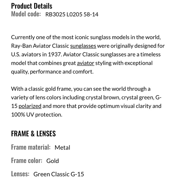 Ray-Ban Aviator Classics - Picture 4 of 12